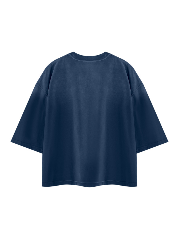 Unisex Vintage Wash Sunfade Boxy T-Shirt
