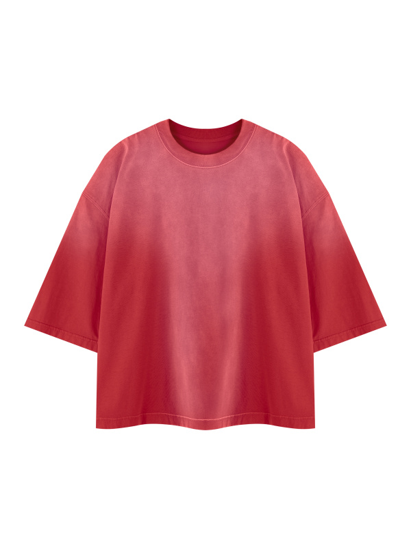 Unisex Vintage Wash Sunfade Boxy T-Shirt