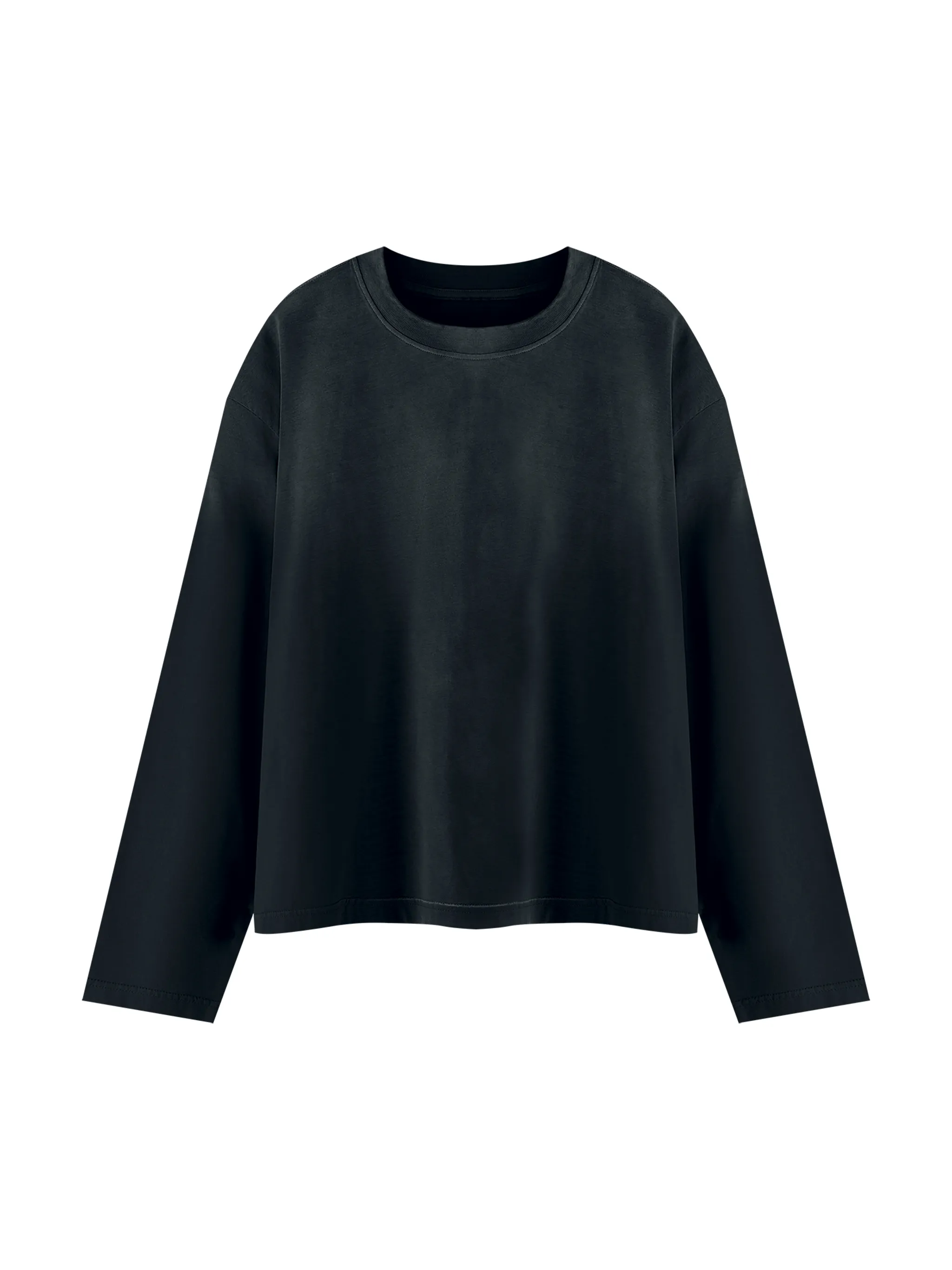 Unisex Sunfade Boxy Long Sleeve T-Shirt