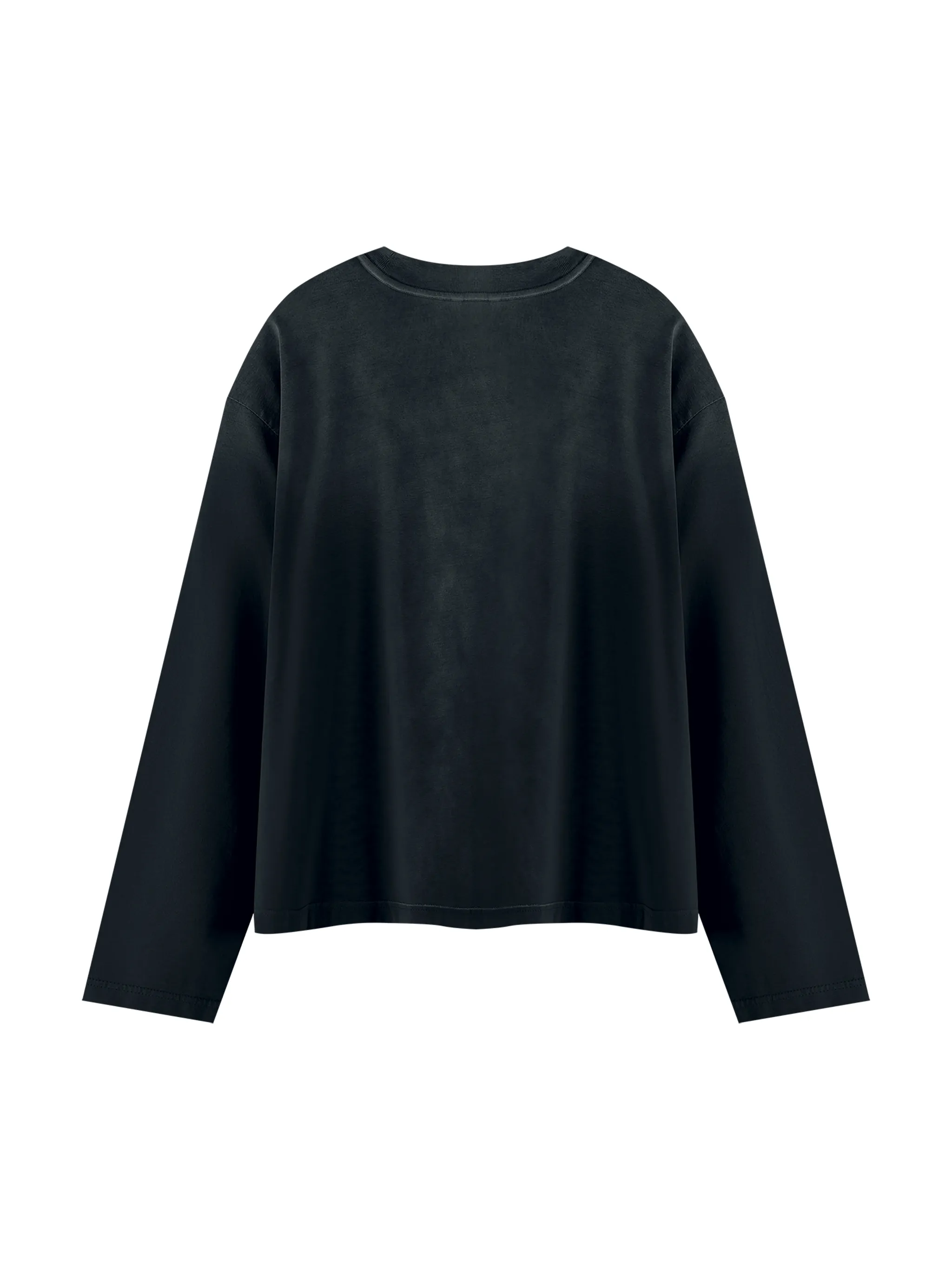 Unisex Sunfade Boxy Long Sleeve T-Shirt