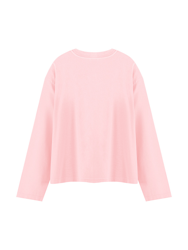 Unisex Sunfade Boxy Long Sleeve T-Shirt