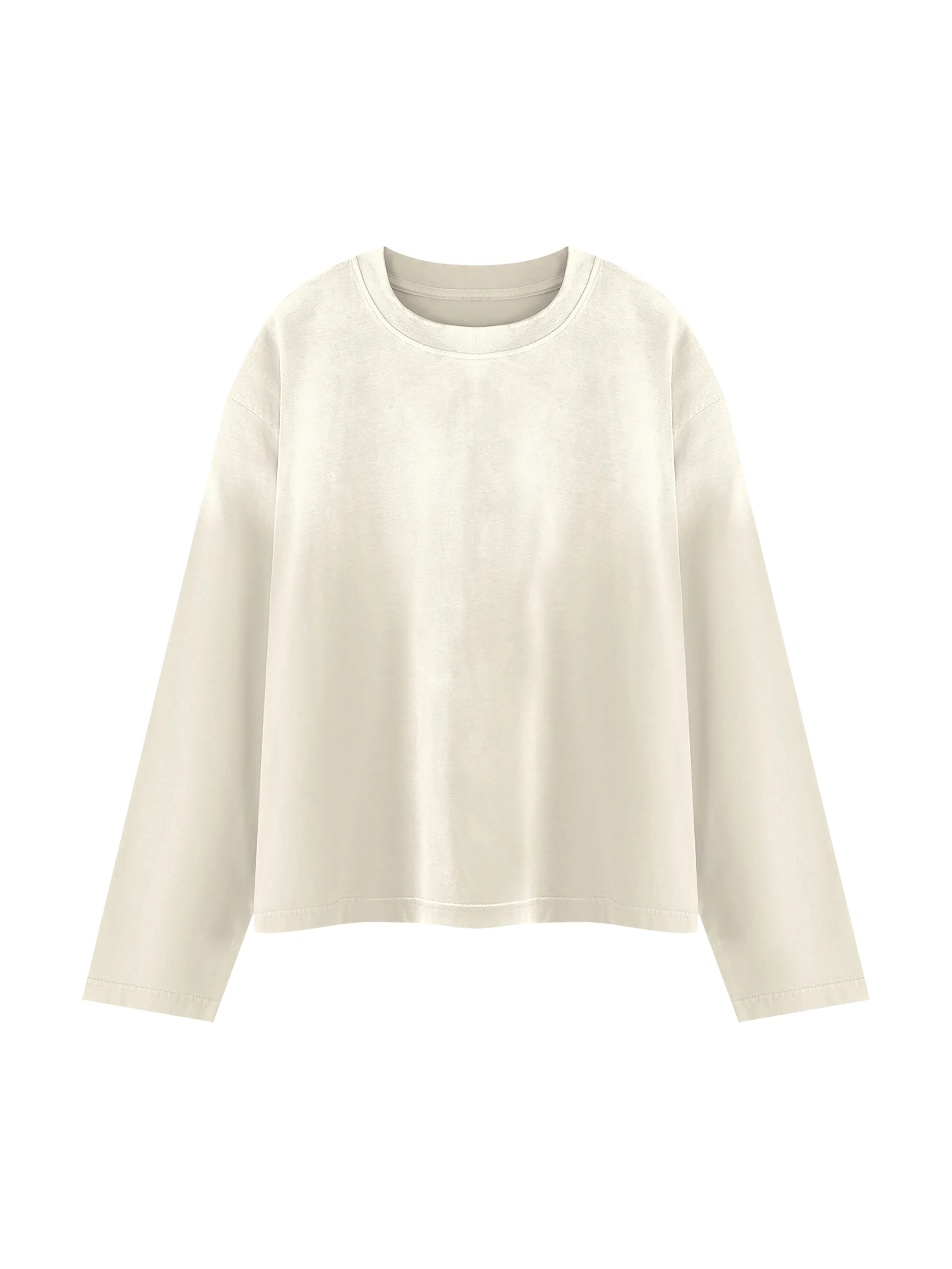 Unisex Sunfade Boxy Long Sleeve T-Shirt