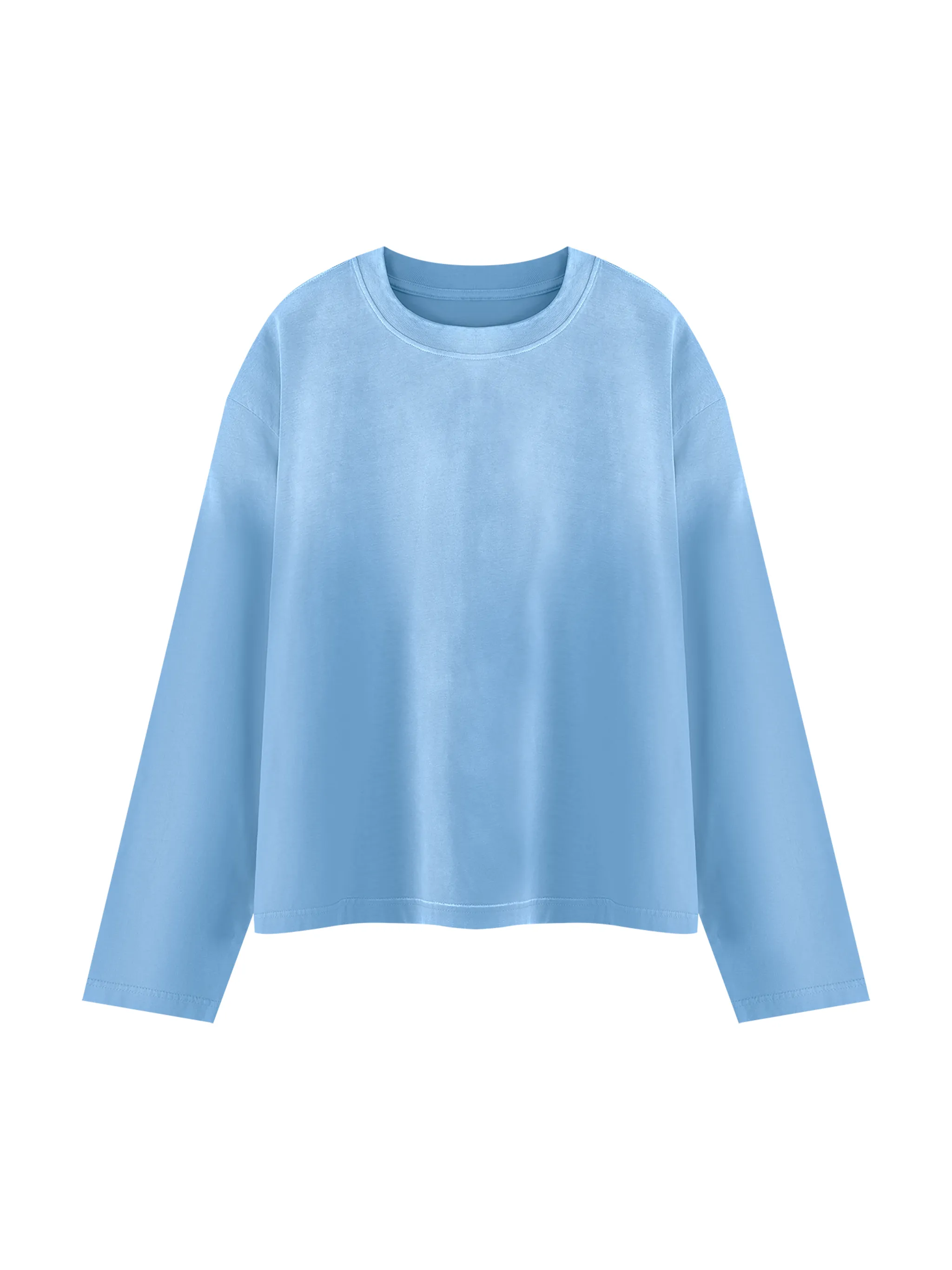 Unisex Sunfade Boxy Long Sleeve T-Shirt