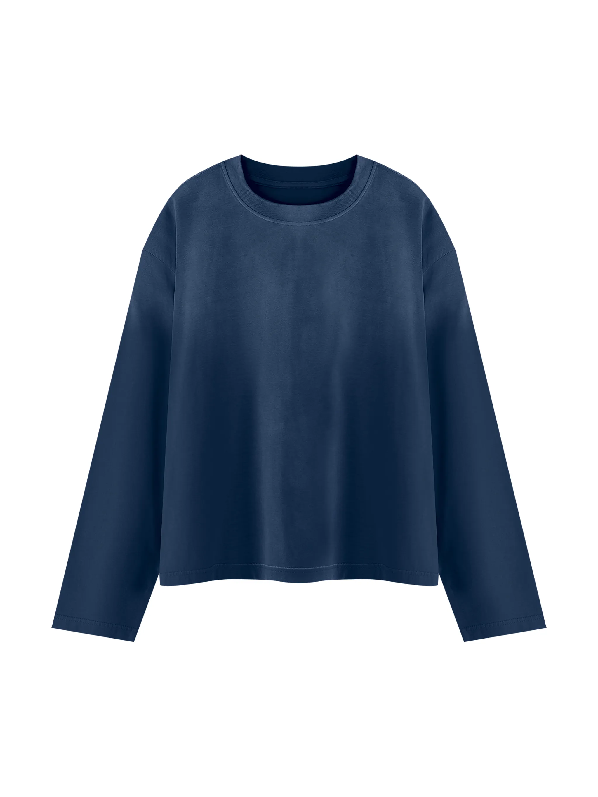 Unisex Sunfade Boxy Long Sleeve T-Shirt