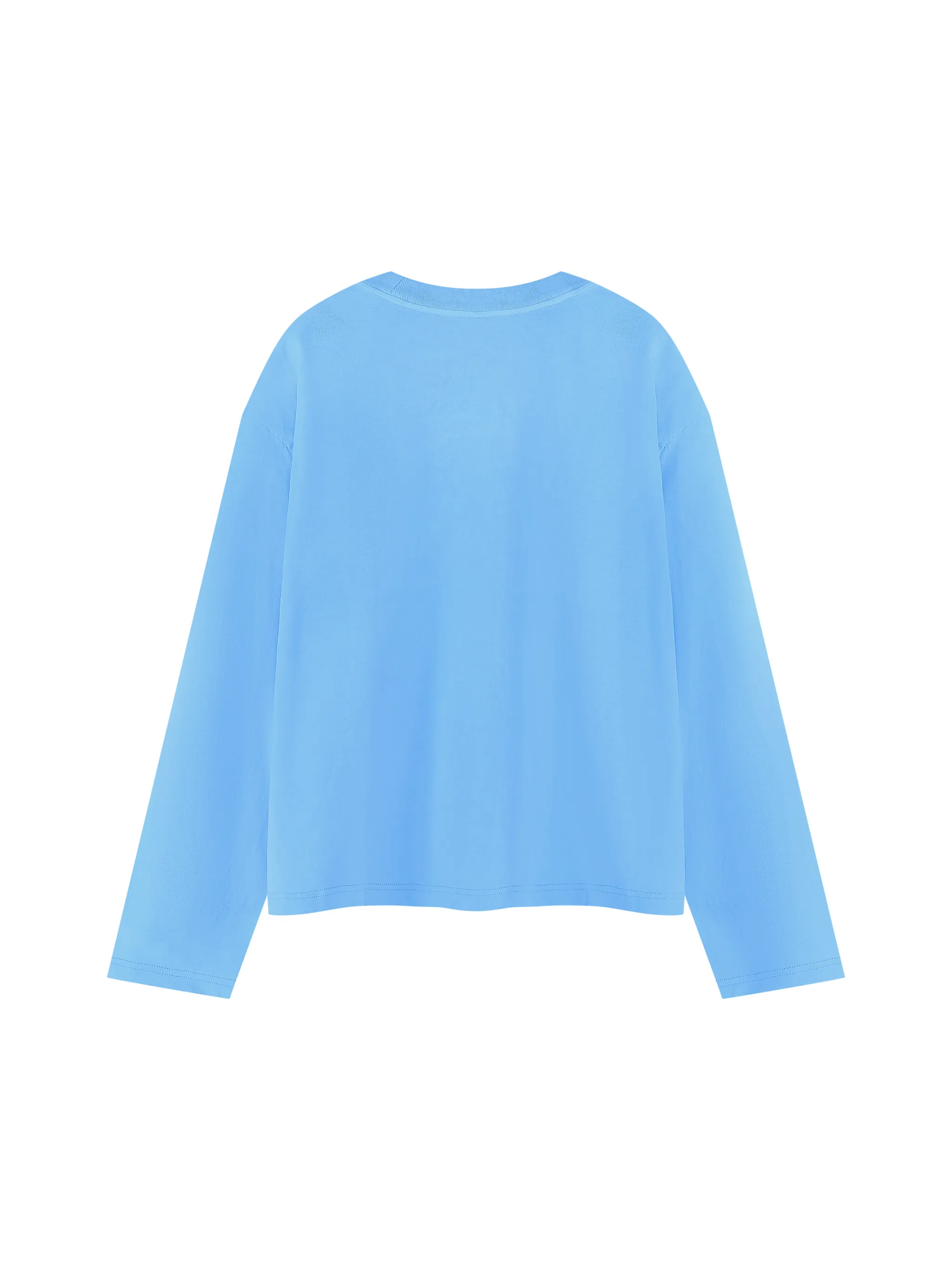 Unisex Vintage Wash Long Sleeve Boxy T-Shirt