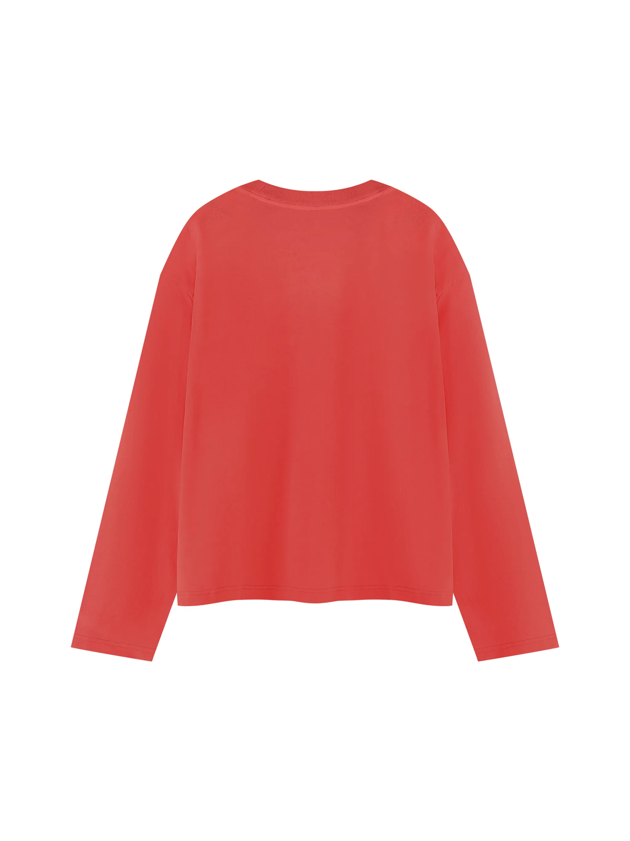 Unisex Vintage Wash Long Sleeve Boxy T-Shirt