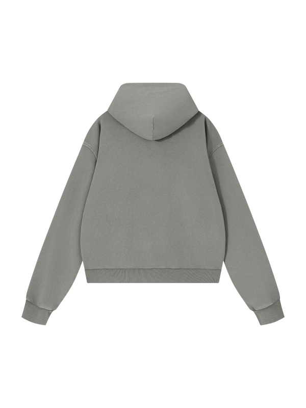 Unisex Mineral Wash Boxy Hoodie