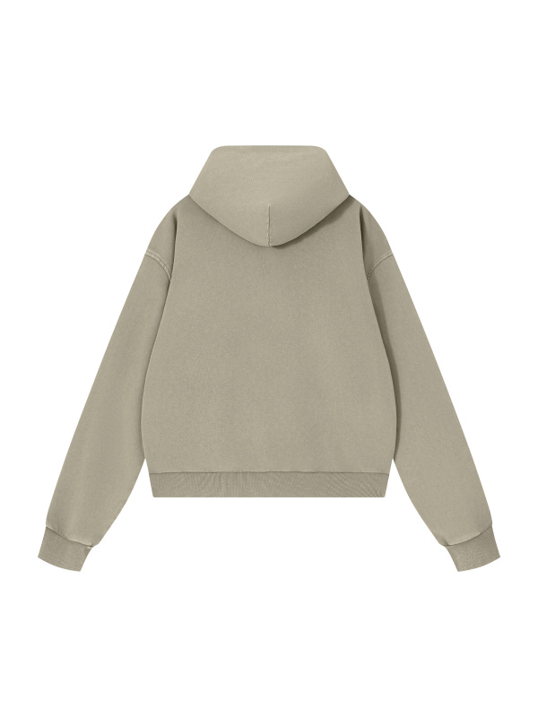 Unisex Mineral Wash Boxy Hoodie