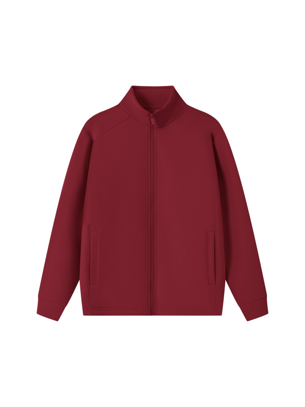 Unisex Stand Collar Track Jacket
