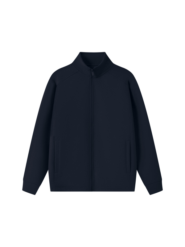 Unisex Stand Collar Track Jacket