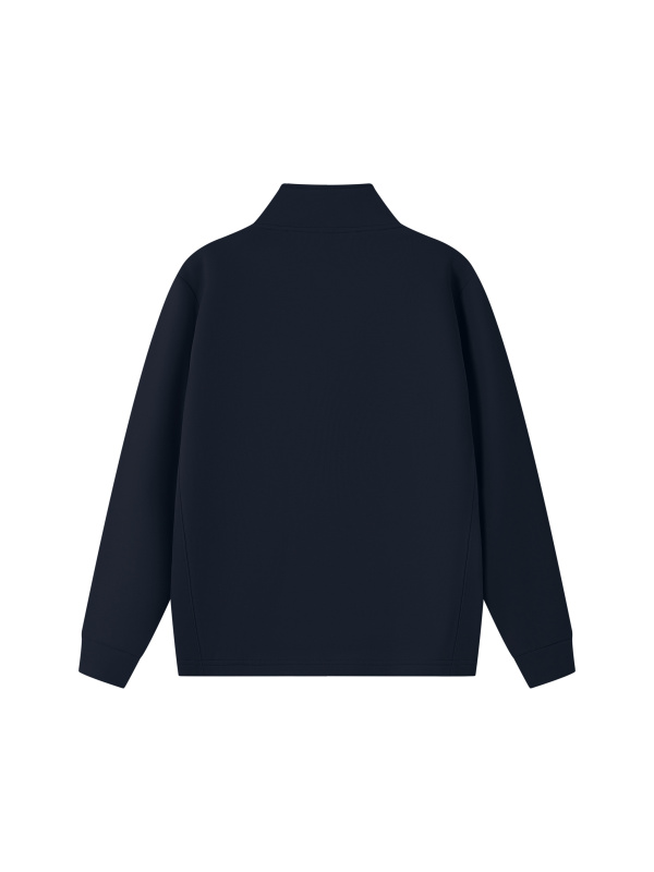 Unisex Stand Collar Track Jacket