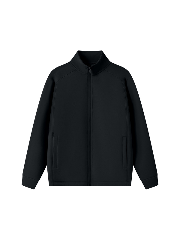 Unisex Stand Collar Track Jacket