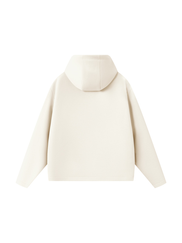 Unisex Paneled Full Zip Hoodie