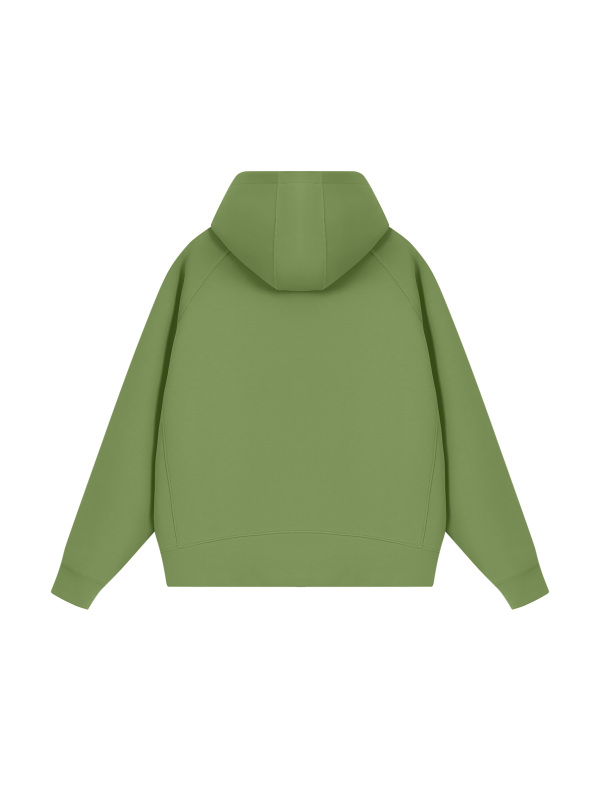 Unisex Raglan Full Zip Hoodie
