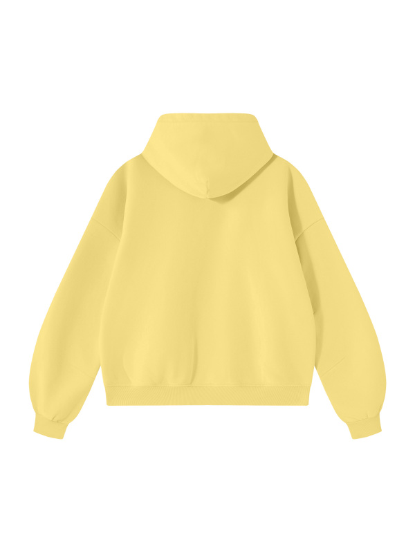 Unisex Vintage Wash Boxy Fleece Hoodie
