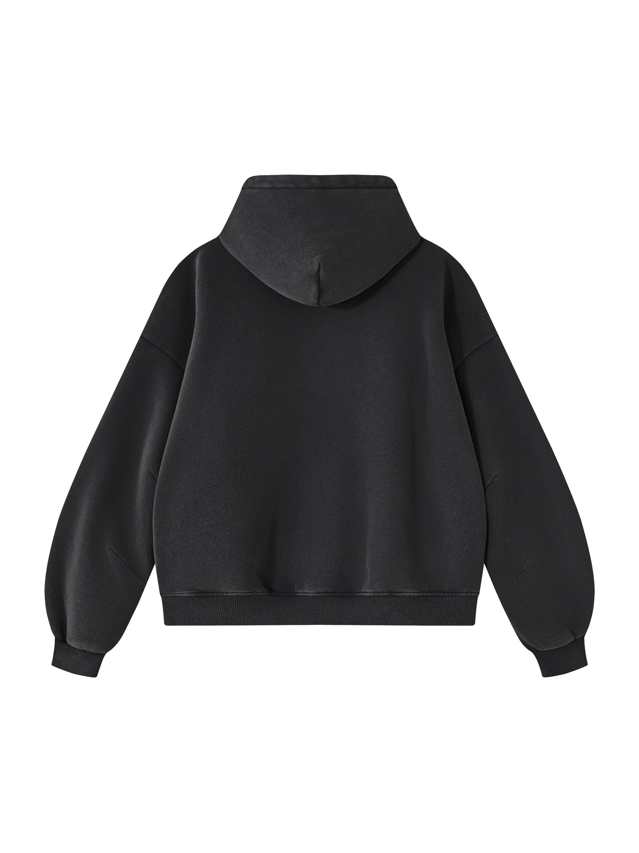 Unisex Vintage Wash Boxy Fleece Hoodie