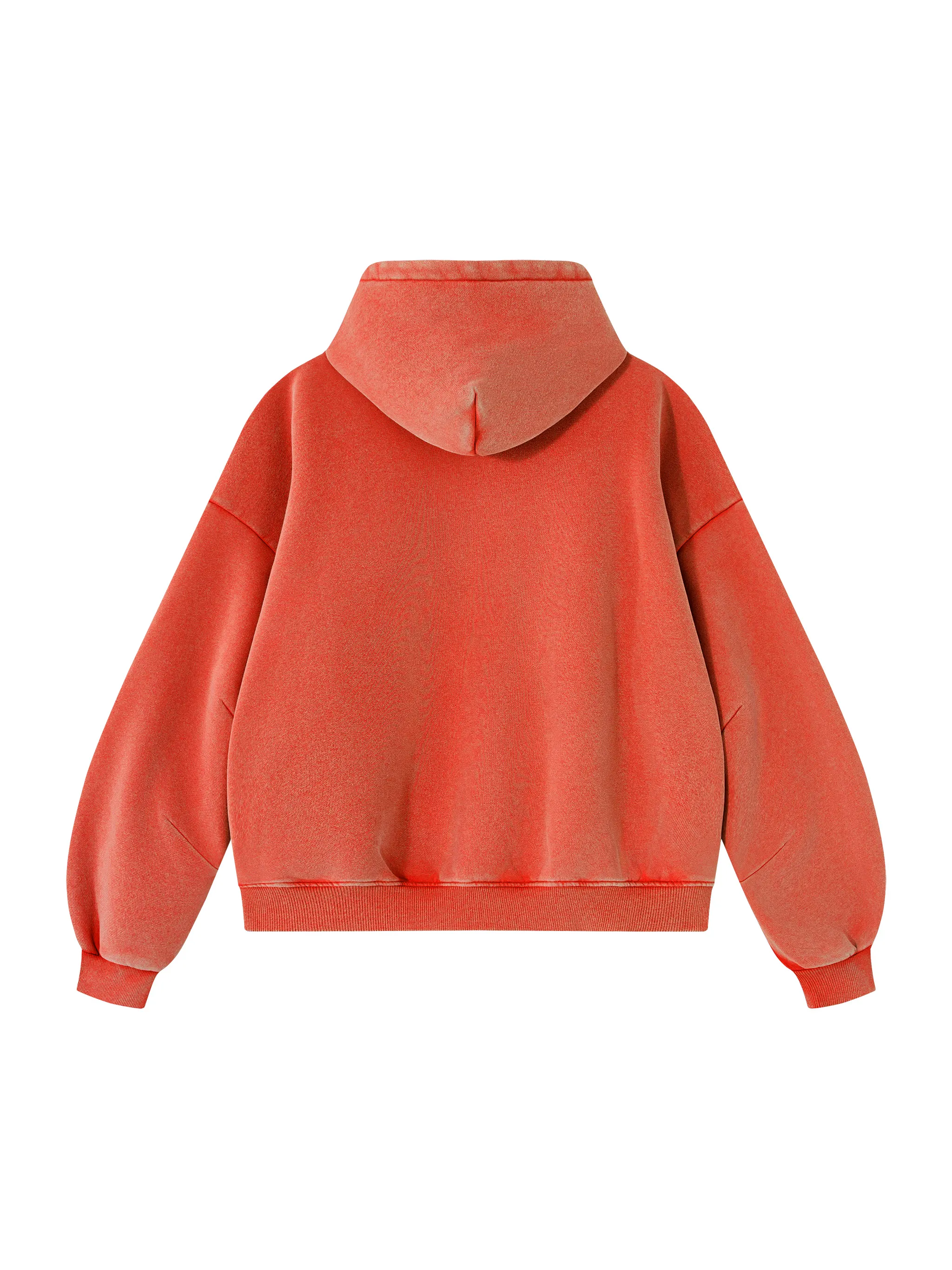 Unisex Vintage Wash Boxy Fleece Hoodie