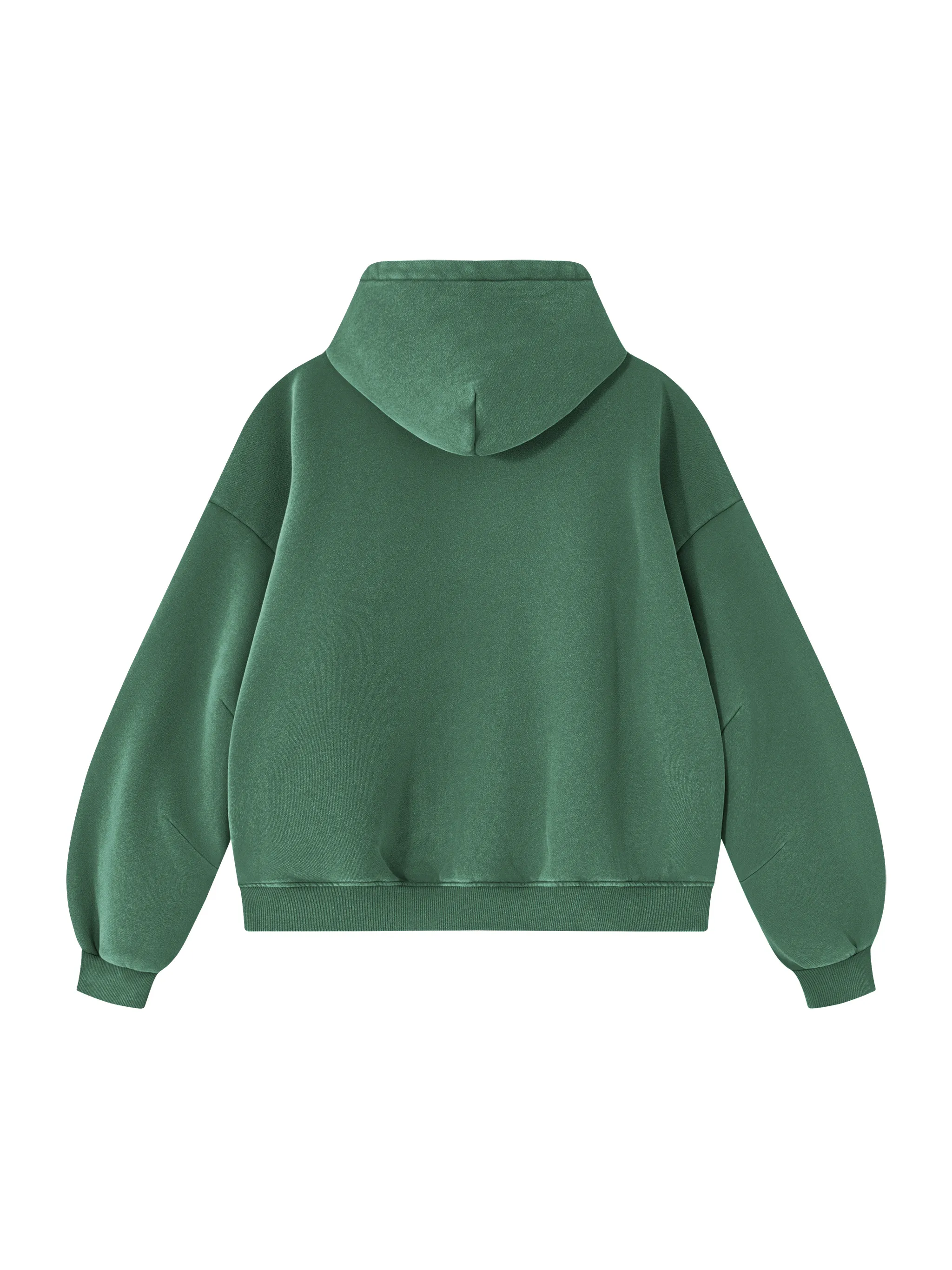 Unisex Vintage Wash Boxy Fleece Hoodie