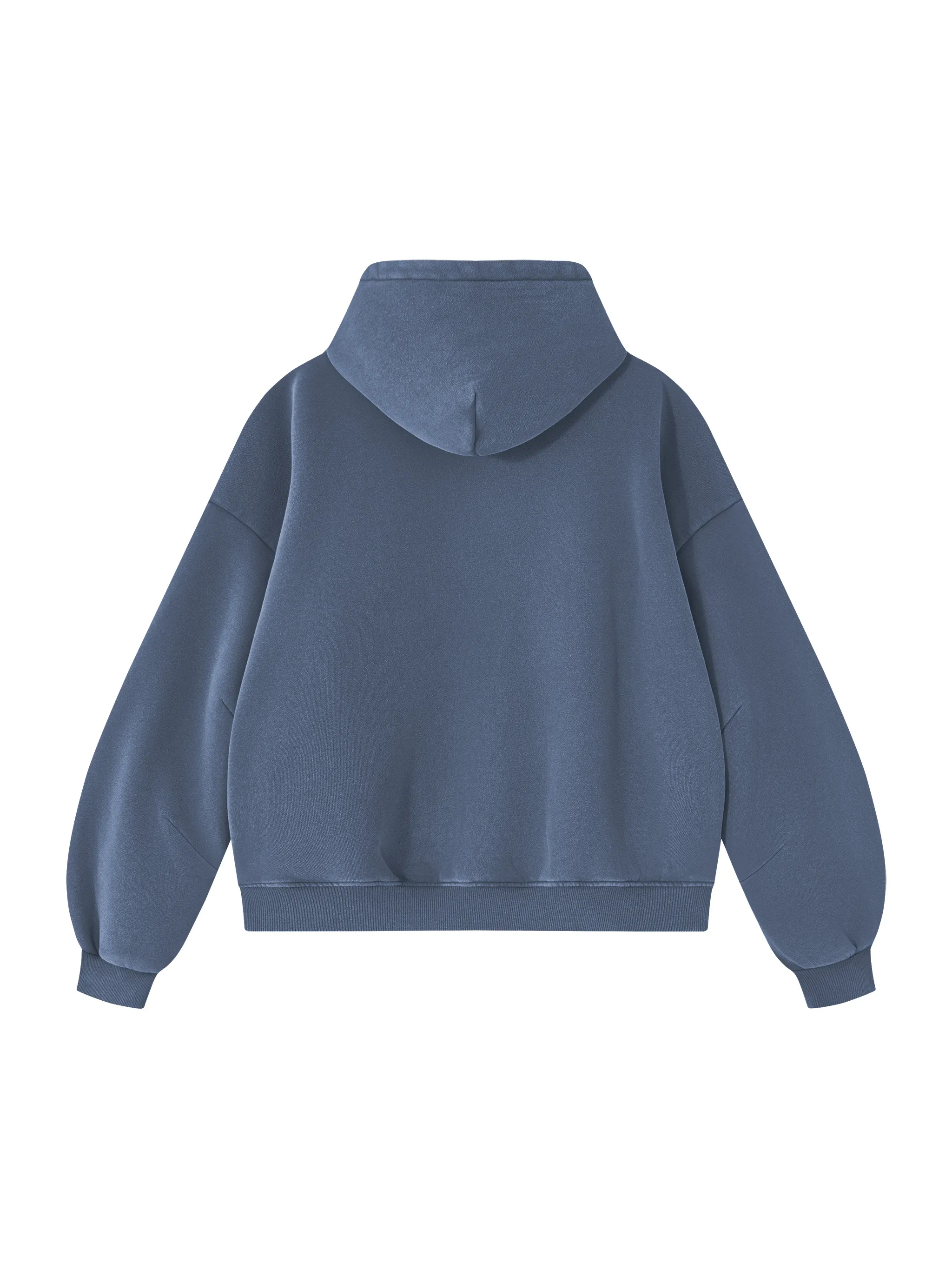 Unisex Vintage Wash Boxy Fleece Hoodie