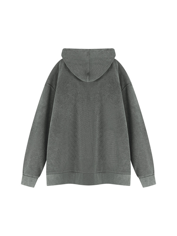 Unisex Mineral Wash Oversized Hoodie