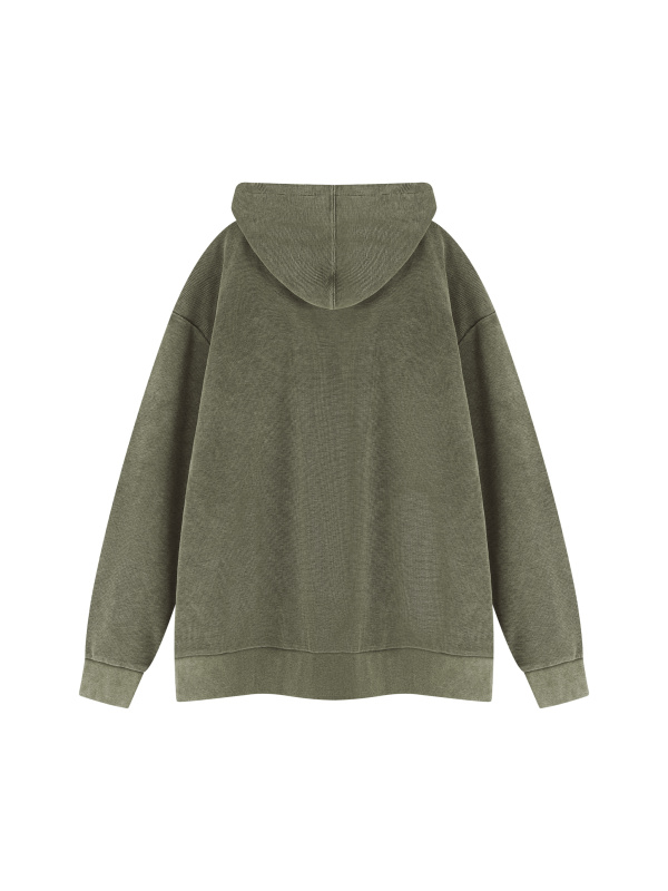 Unisex Mineral Wash Oversized Hoodie