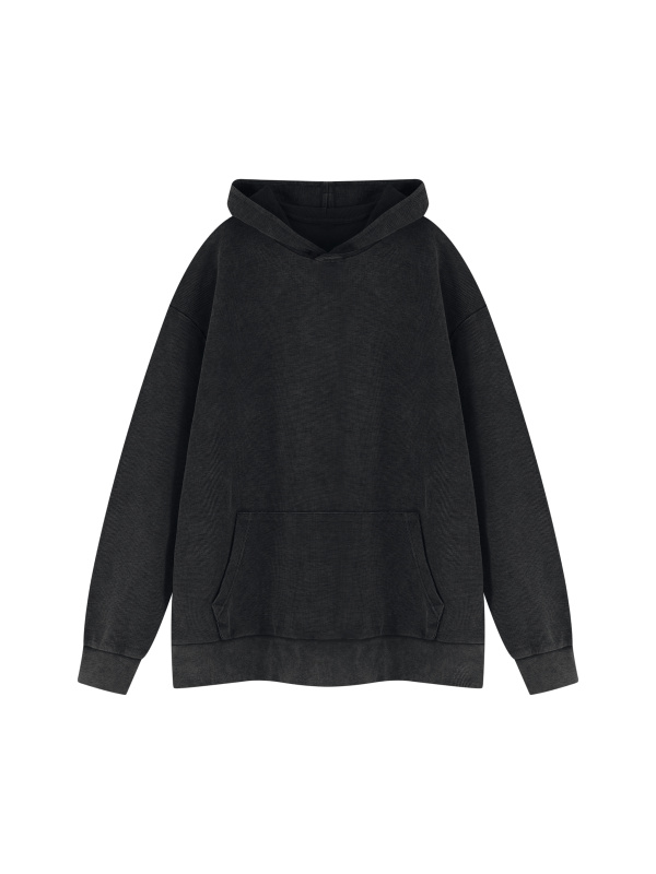 Unisex Mineral Wash Oversized Hoodie