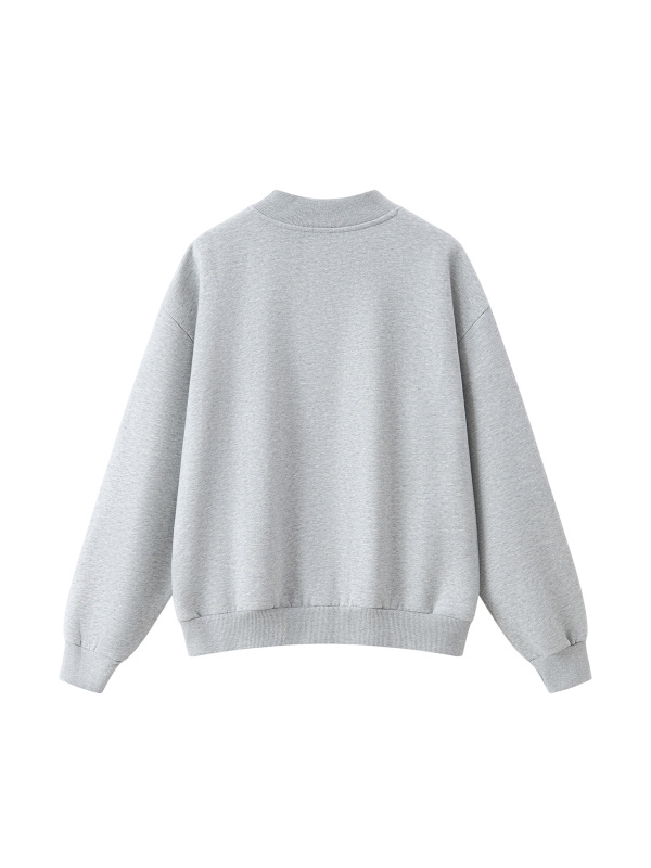 Unisex Vintage Wash Fleece Quarter Zip Sweatshirt