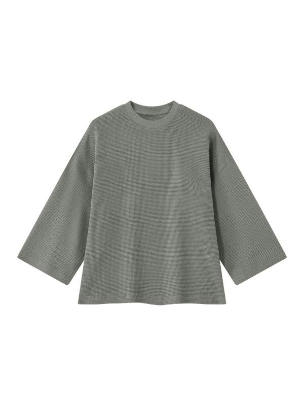 Unisex Waffle Boxy T-Shirt