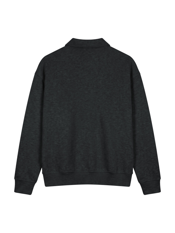 Unisex Boxy Quarter-Zip Sweatshirt