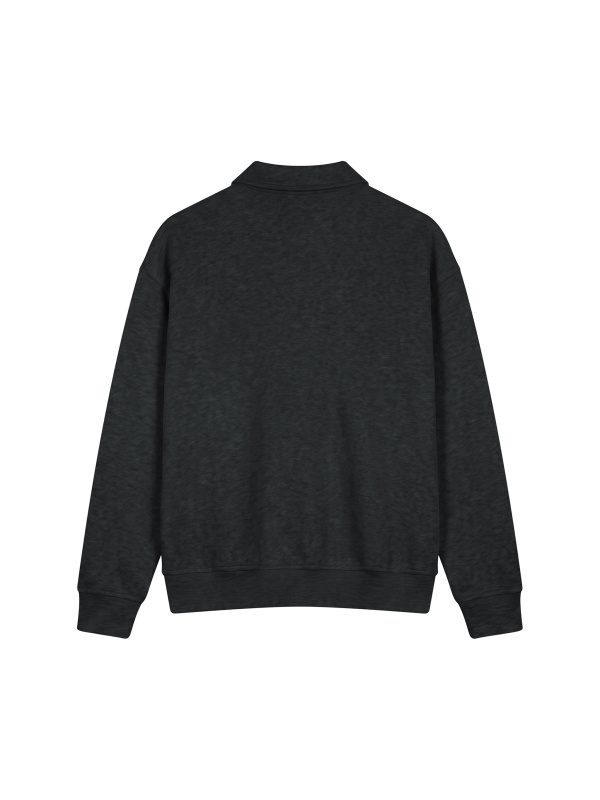 Unisex Boxy Quarter-Zip Sweatshirt