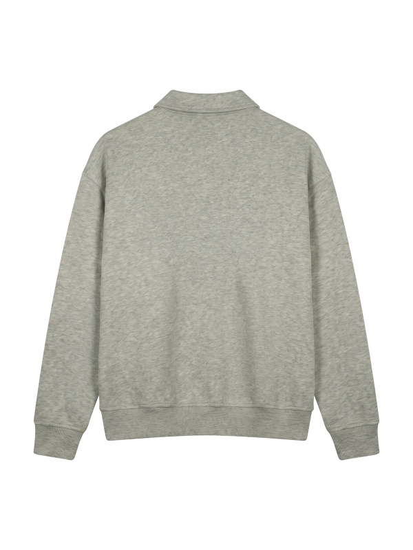 Unisex Boxy Quarter-Zip Sweatshirt