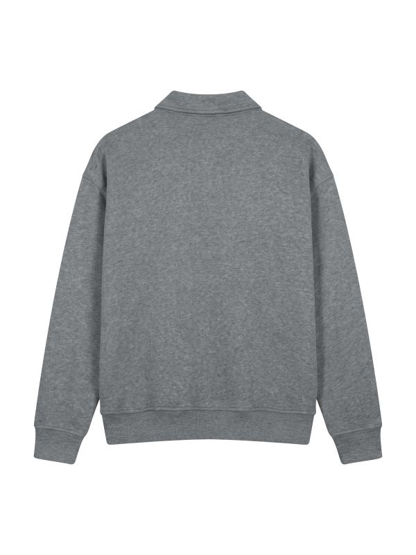 Unisex Boxy Quarter-Zip Sweatshirt