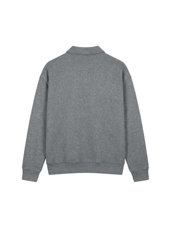 Unisex Boxy Quarter-Zip Sweatshirt