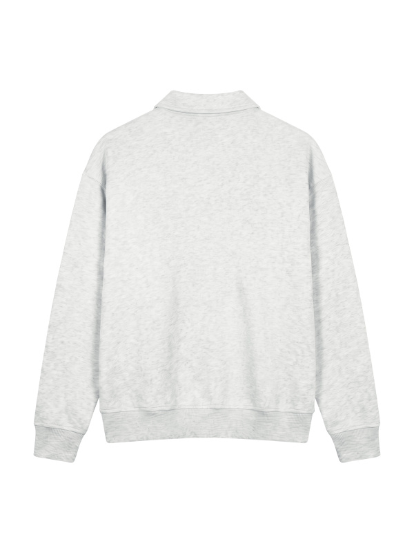 Unisex Boxy Quarter-Zip Sweatshirt