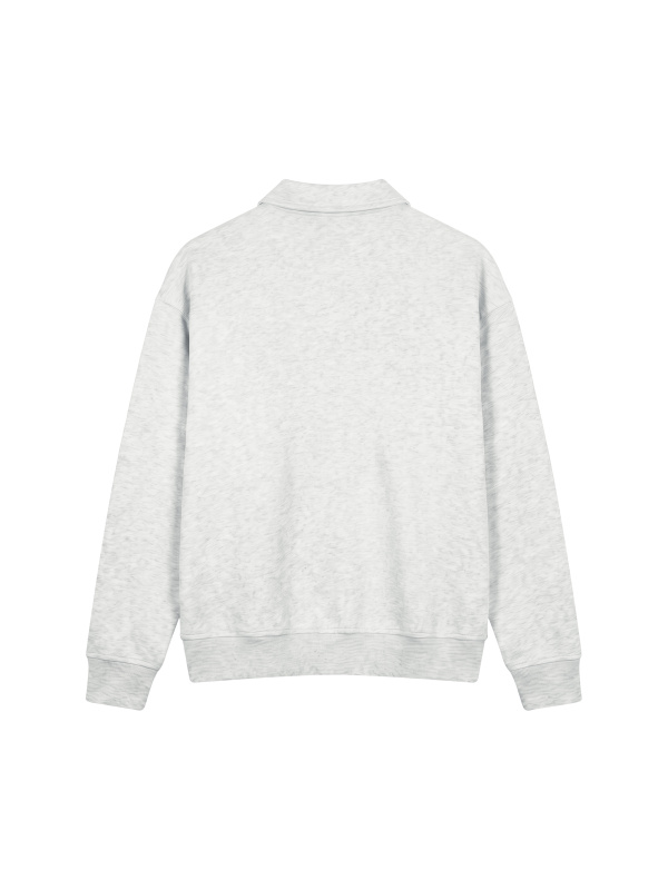 Unisex Boxy Quarter-Zip Sweatshirt