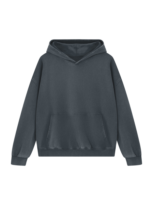Unisex Heavyweight Vintage Wash Boxy Hoodie