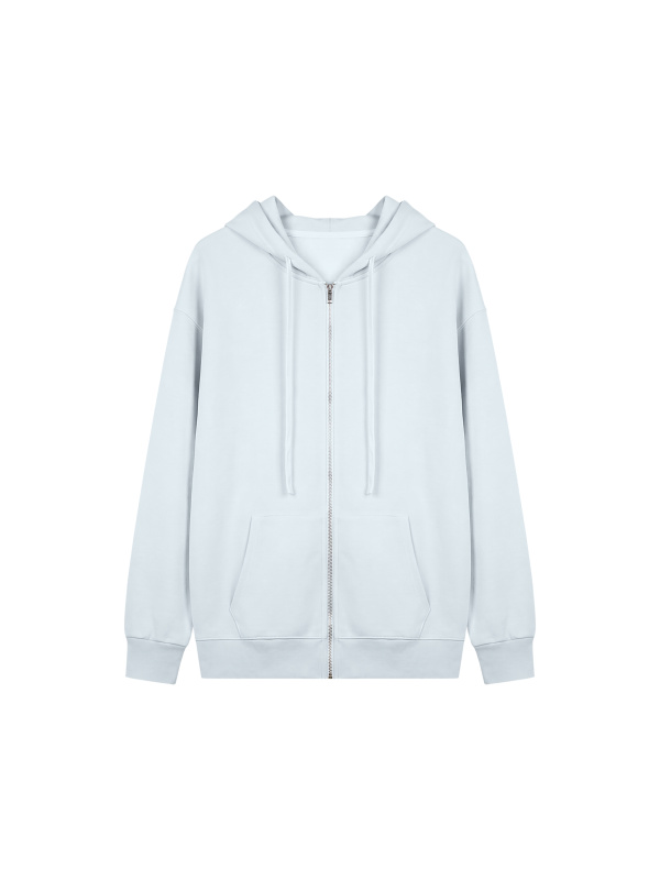 Unisex Oversized Full Zip Hoodie