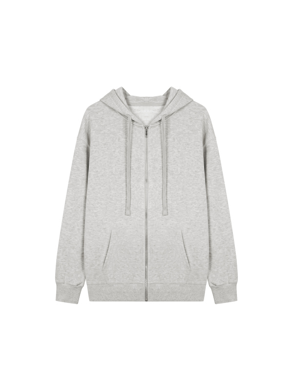 Unisex Oversized Full Zip Hoodie