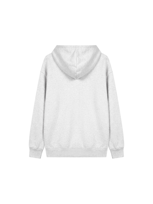 Unisex Oversized Full Zip Hoodie