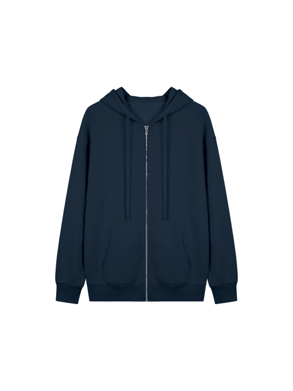 Unisex Oversized Full Zip Hoodie