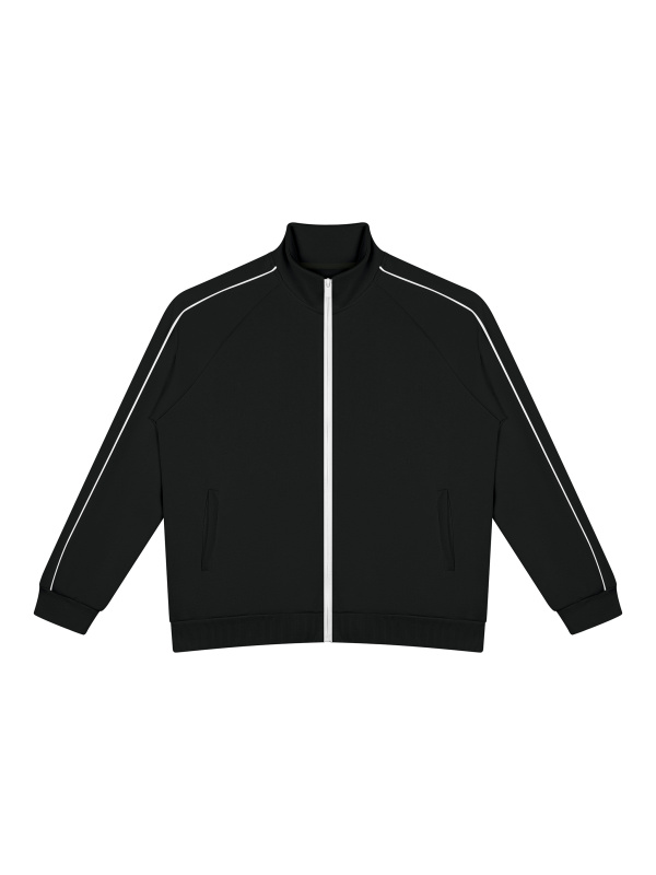 Unisex Color Block Track Jacket