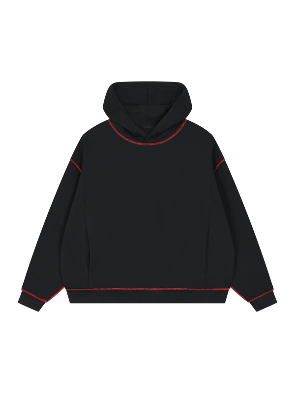 Unisex Boxy Heavyweight Topstitch Hoodie