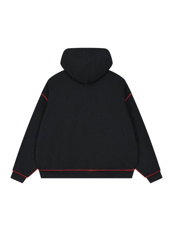 Unisex Boxy Heavyweight Topstitch Hoodie