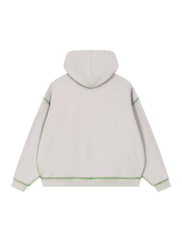 Unisex Boxy Heavyweight Topstitch Hoodie