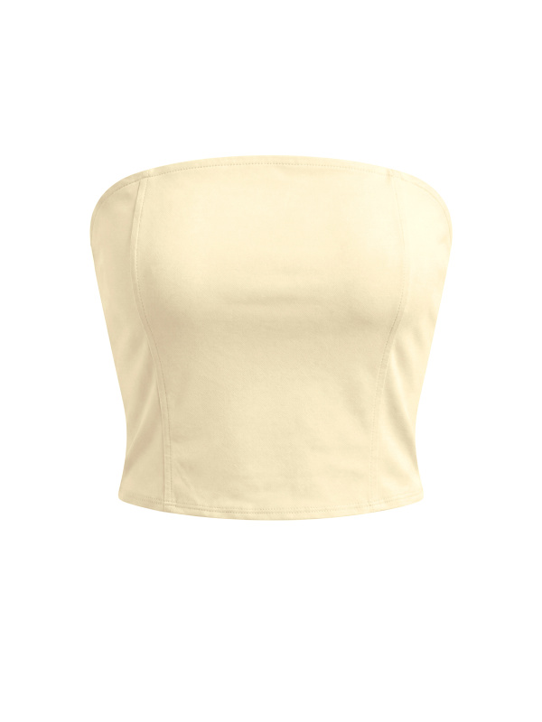 Women's  Cropped Tube Top