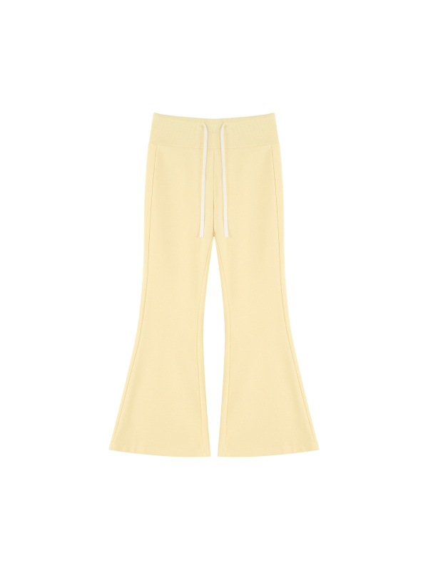 Women's Drawstring Flared Leg Pants
