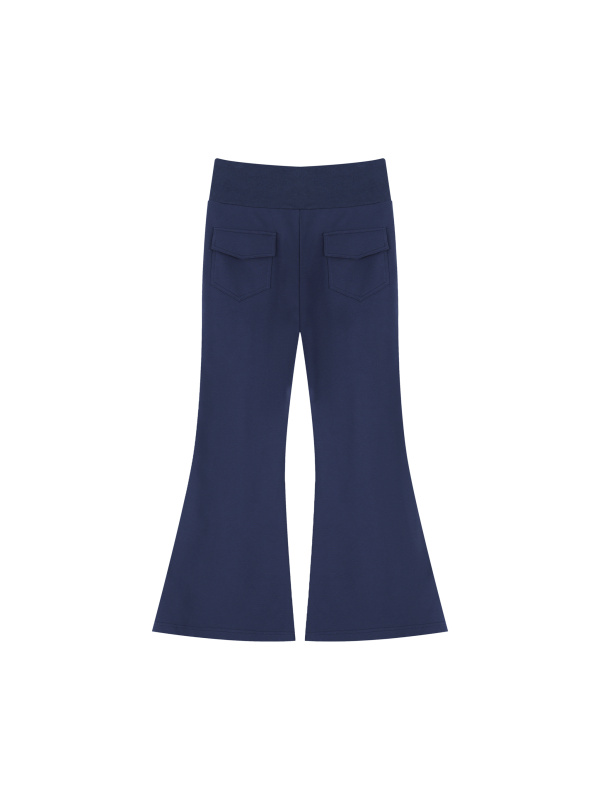 Women's Drawstring Flared Leg Pants