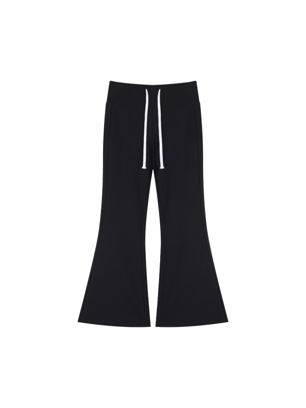 Women's Drawstring Flared Leg Pants