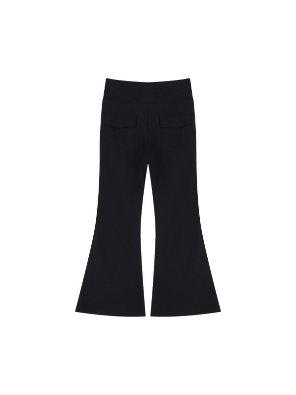 Women's Drawstring Flared Leg Pants