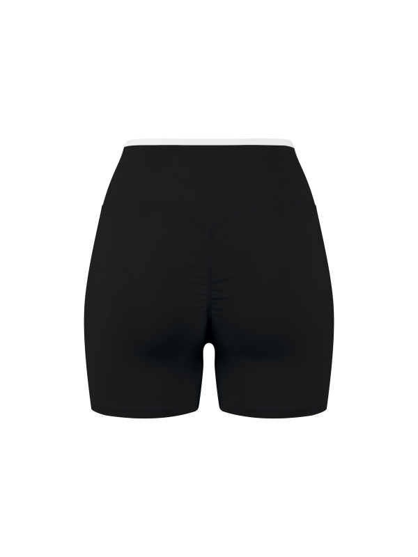 Women’s High Rise Color Block Yoga Shorts